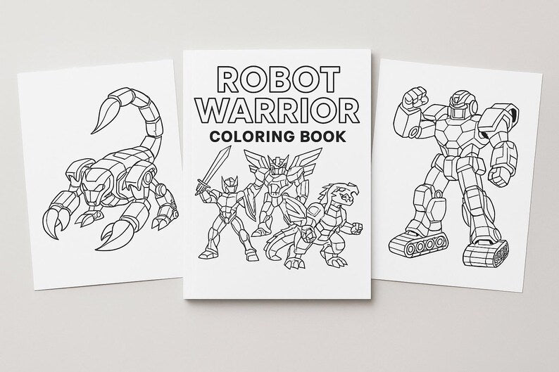 Coloriage Robots