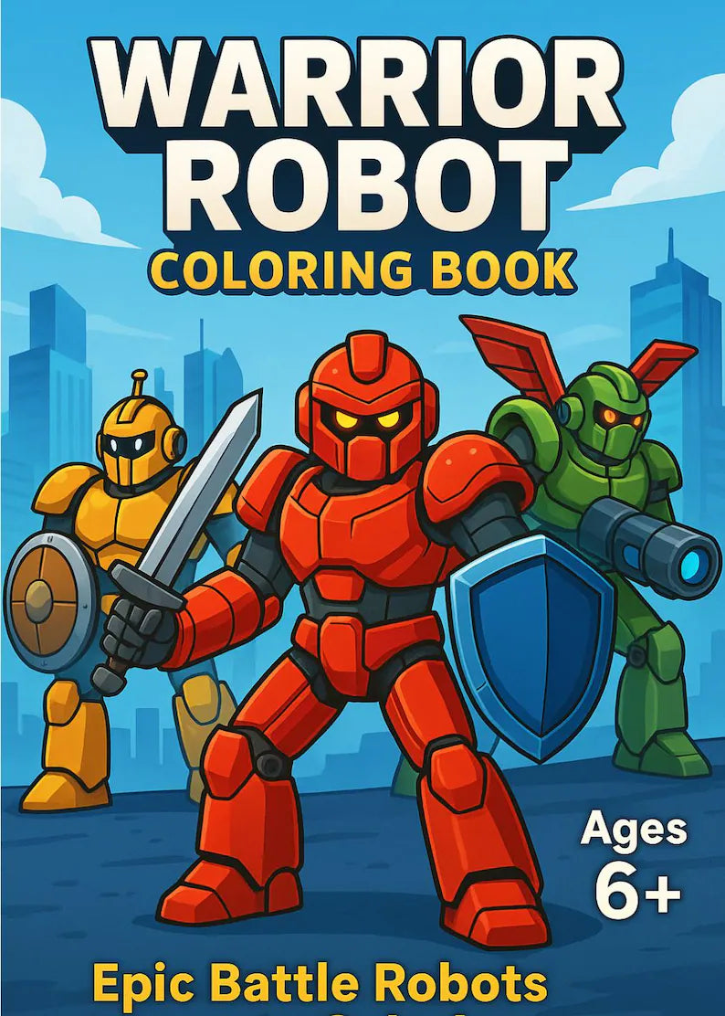 Coloriage Robots