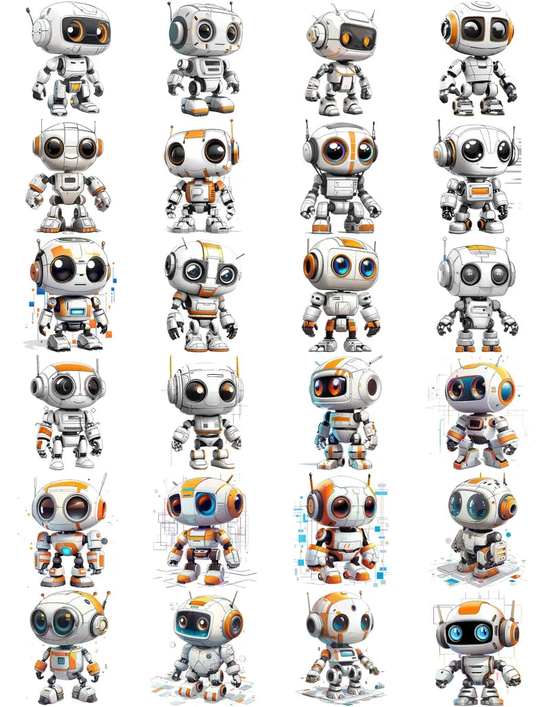 Robots IA PNG-SVG